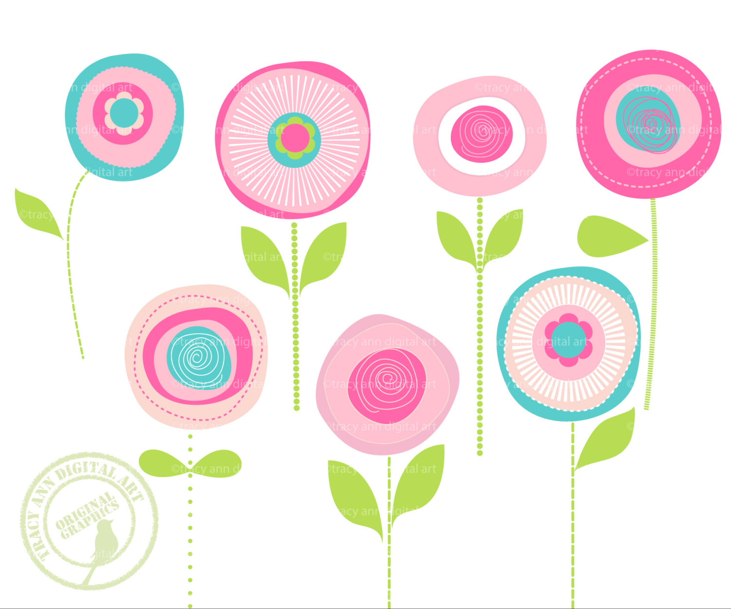 Free Flower Graphics Clip Art | School Clipart