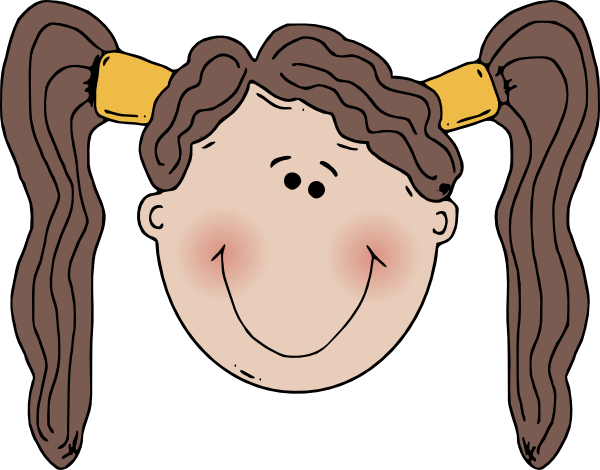 Girl Happy Face Clip Art | Clipart Panda - Free Clipart Images