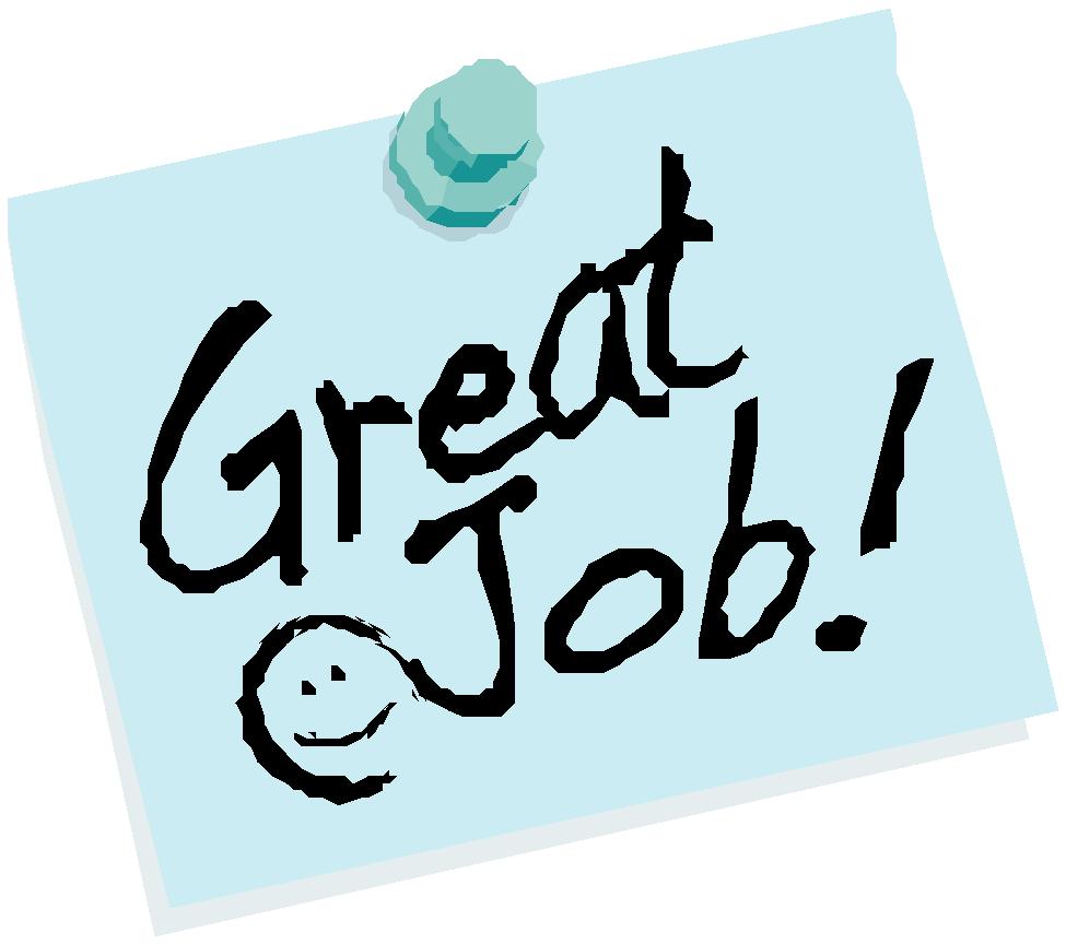 free clip art for great job - photo #2