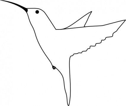 Bird Outline Drawing - Cliparts.co