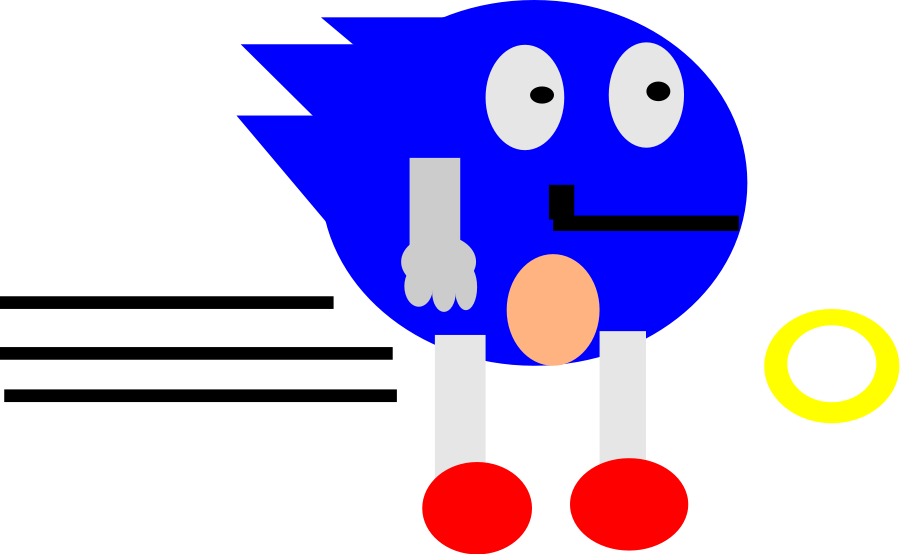 Sonic Clip Art Free