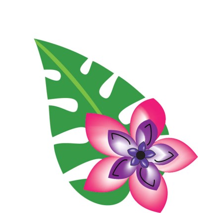Tropical Free Hawaiian Clip Art, Hawaiian Flower, Hawaiian Luau ...