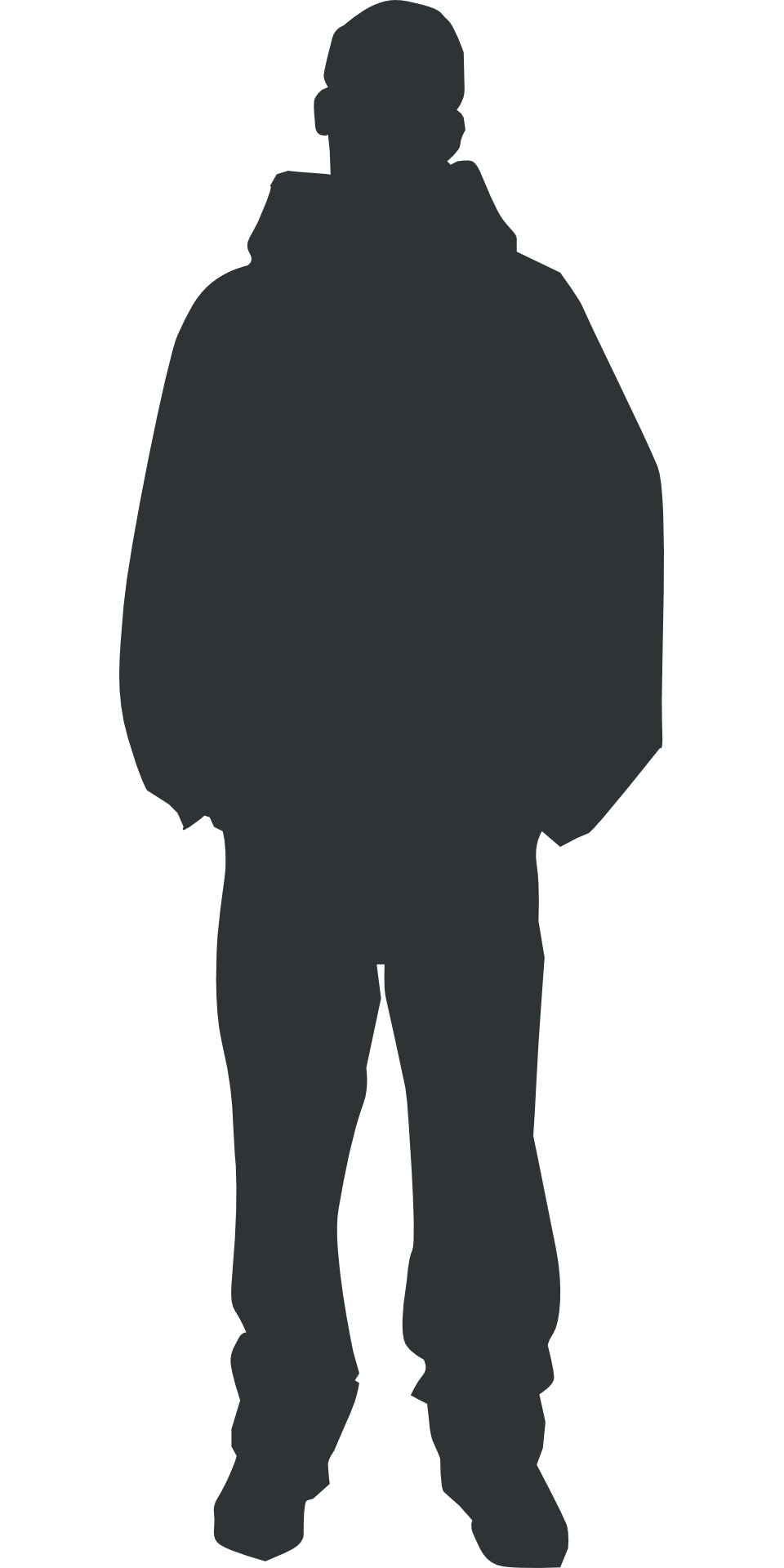 man outline-people silhouette vectorFree PSD,Vector,Icons,Graphics