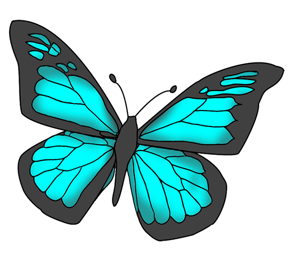 clip art butterfly pictures - photo #24
