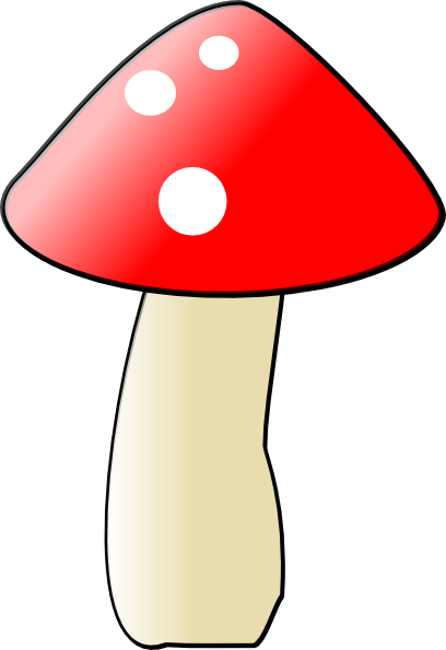 Mushroom clip art - vector clip art online, royalty free & public ...