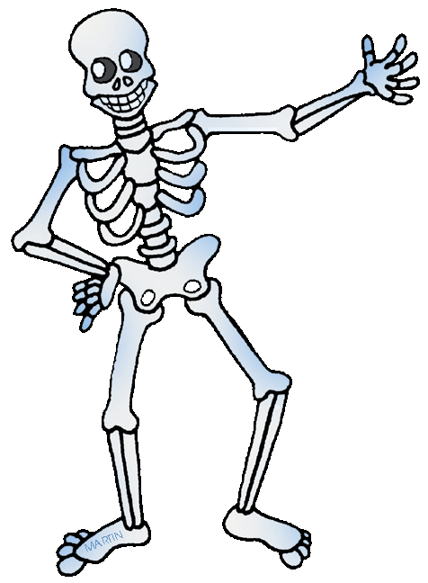 free halloween skeleton clipart - photo #33