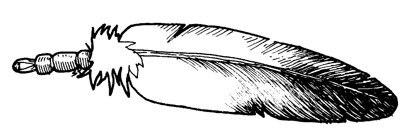 eagle feather coloring pages - photo #13