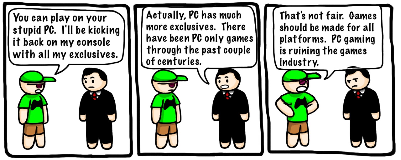 PC Master Race comic number 20, featuring the glorious Mateo S ...