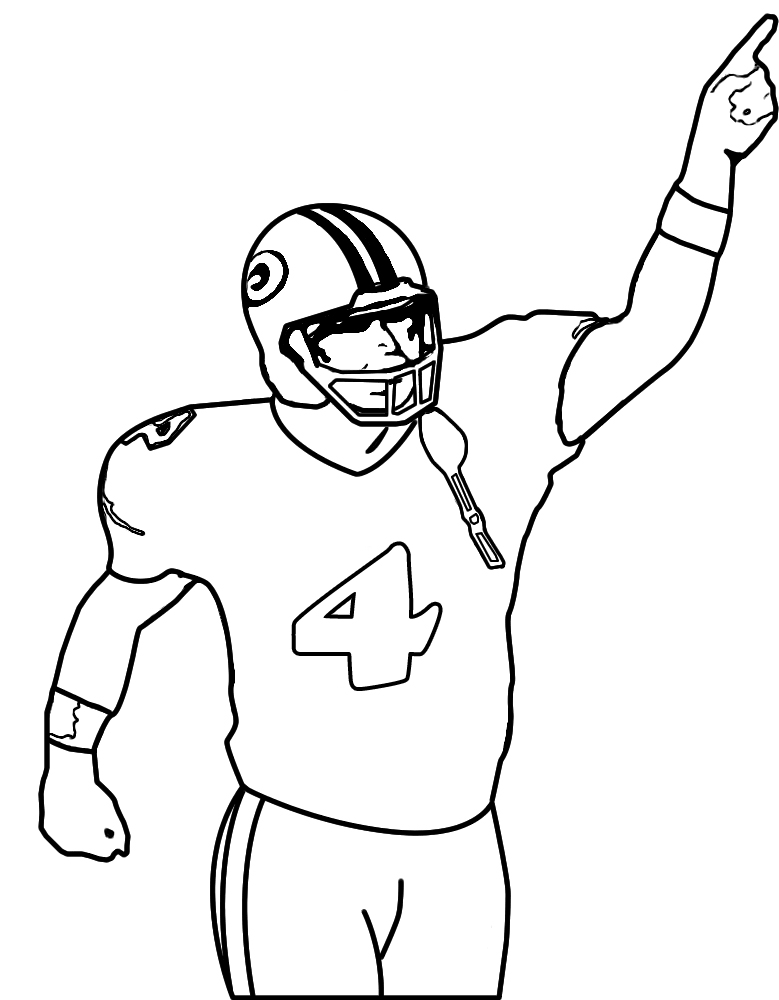 Player NFL Football Coloring Pages - Football Coloring Pages ...