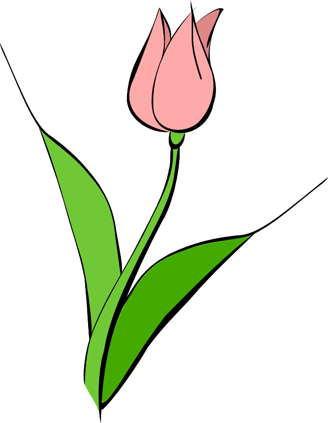 Pink Tulip Clip Art - Noelle Nichols' Blog