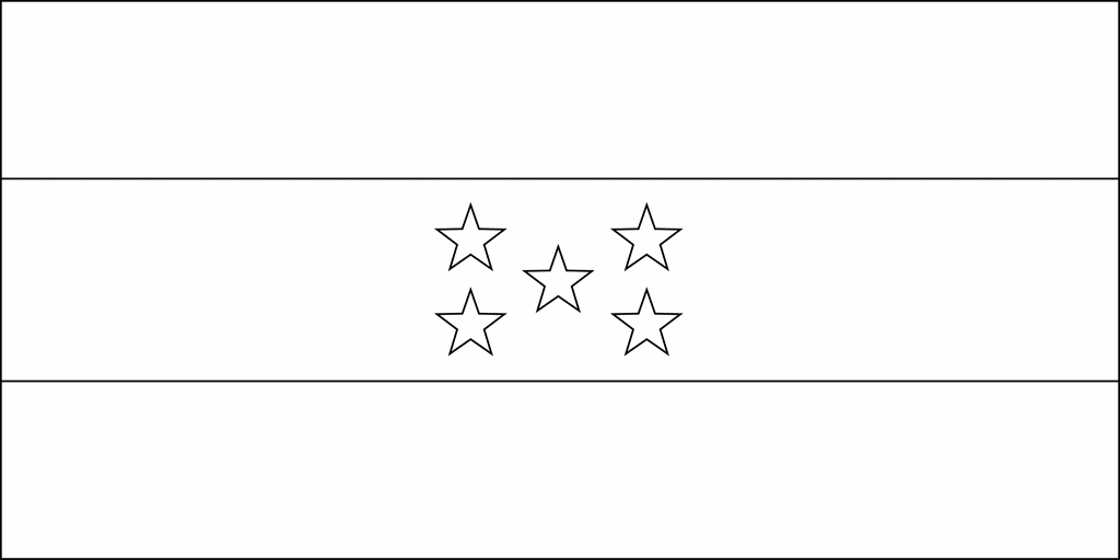Flag of Federated States of Micronesia, 2009 | ClipArt ETC