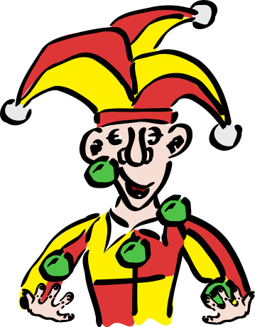 Pix For > Jester Clipart