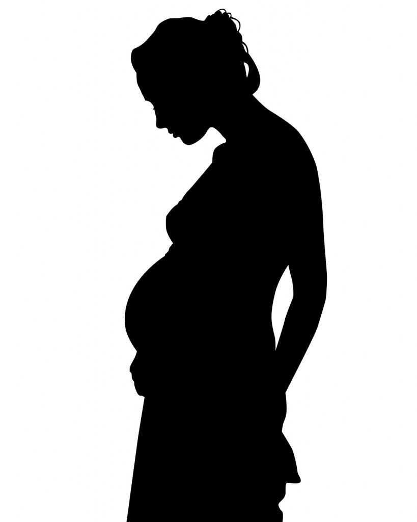 Pregnant Woman Silhouette Clip Art Free - ClipArt Best