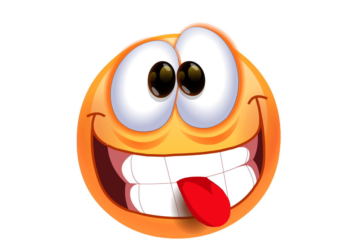 clipart smiley face with tongue out - photo #32