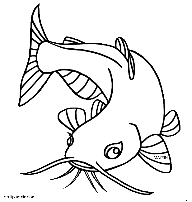 Pix For > Cat Fish Clip Art
