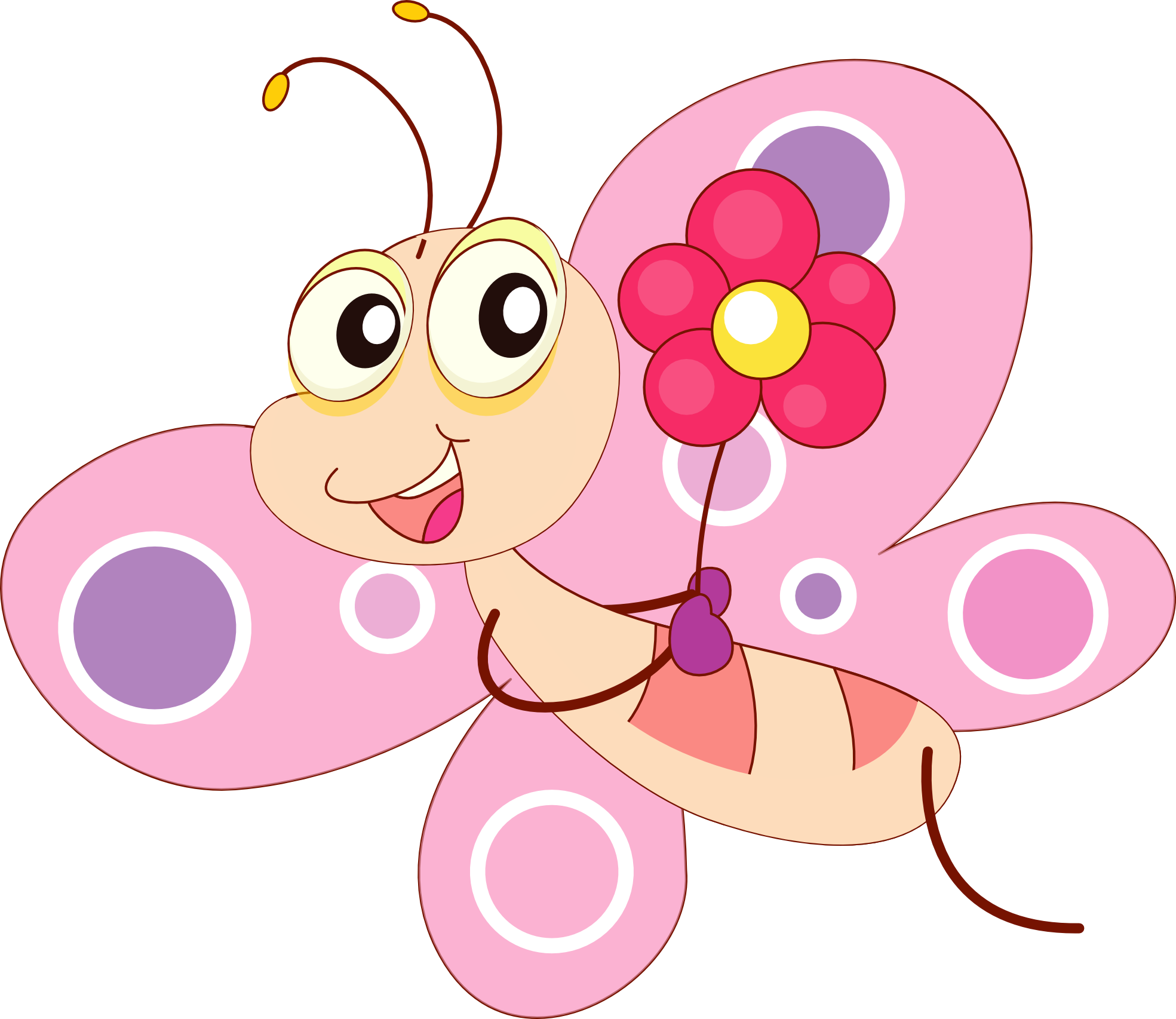 Clip Art: Cartoon Butterfly clipartist.net SVG - ClipArt Best ...