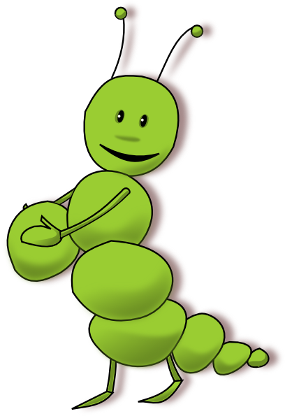 Arking Caterpillar clip art - vector clip art online, royalty free ...