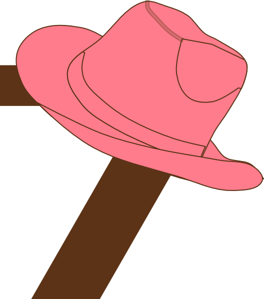 7 Cowgirl Hat clip art - vector clip art online, royalty free ...