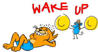 Wake Up Gif Download - ClipArt Best
