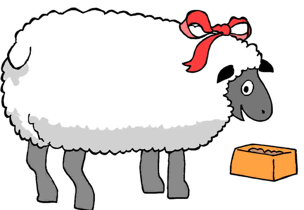 Counting Sheep Clipart