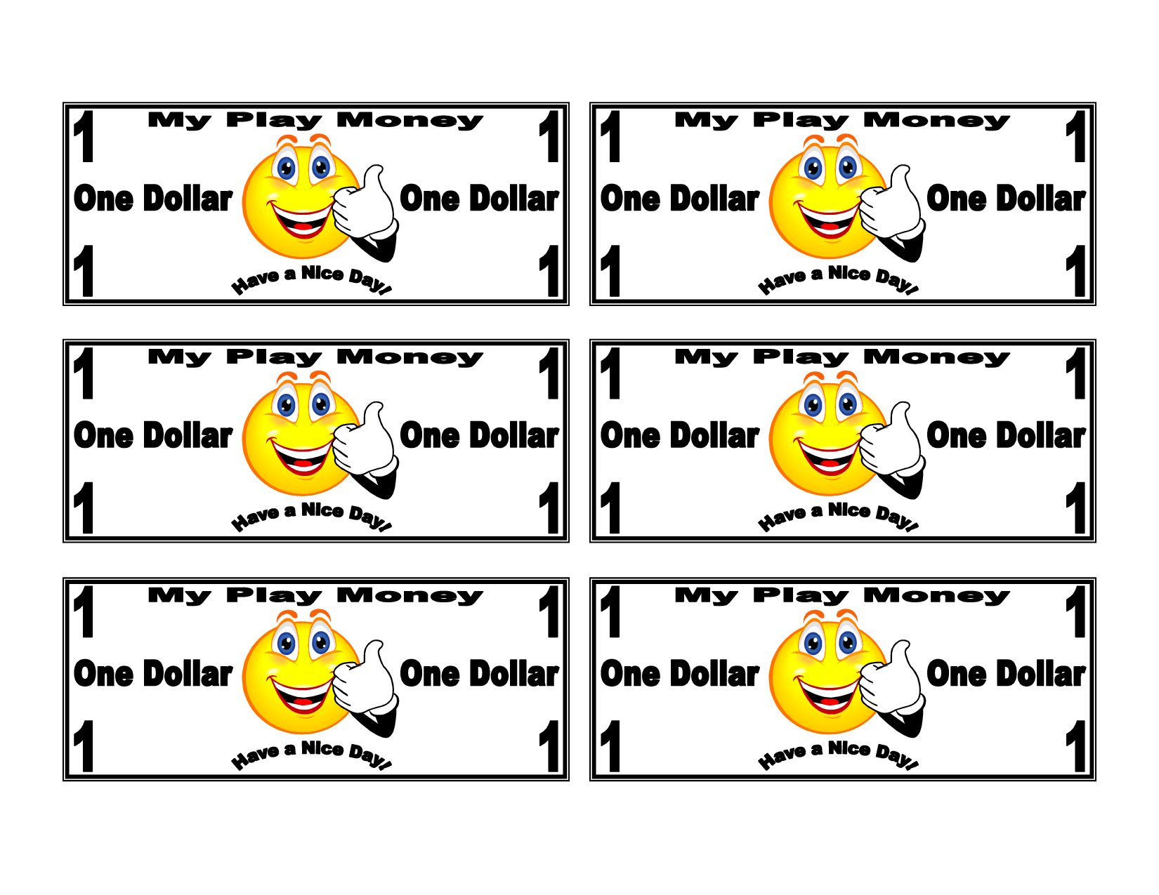 fake money clipart template - photo #30