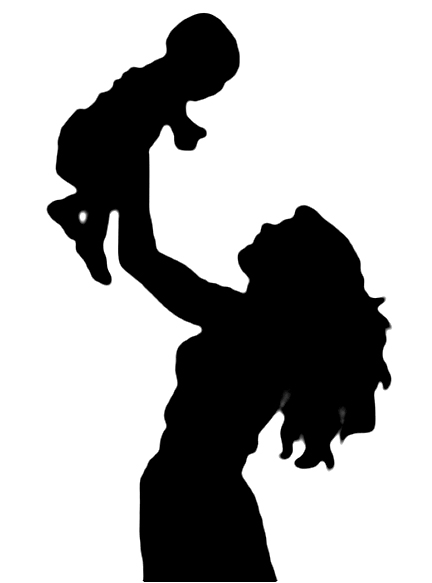Mother Silhouette Clip Art | Clipart Panda - Free Clipart Images