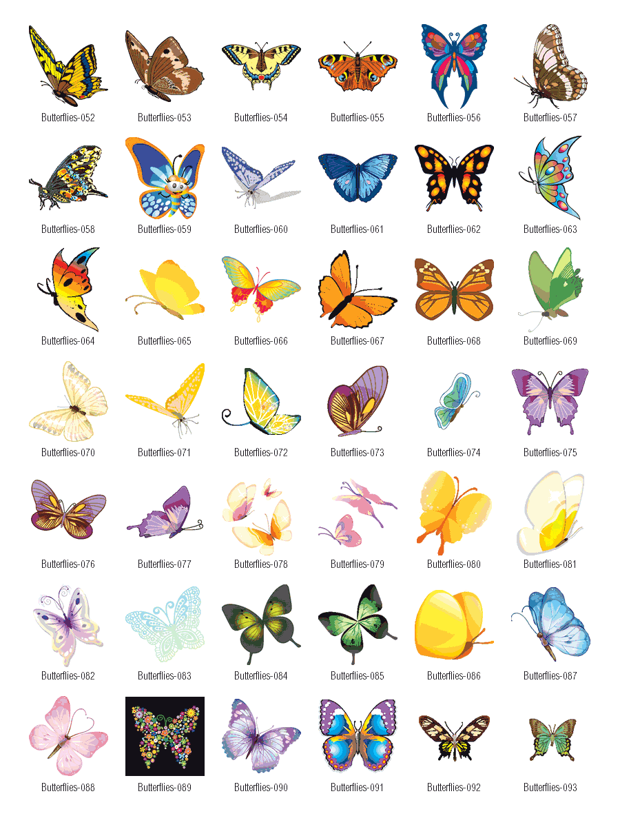butterflies clipart free download - photo #1