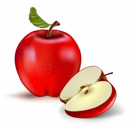 Red apple vector Free vector for free download (about 77 files).
