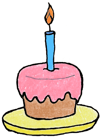 Happy Birthday Cupcake Clipart | quoteeveryday.