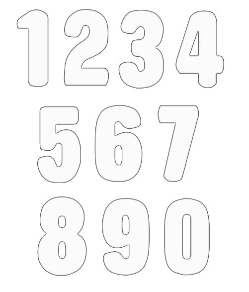 Clipart Numbers | Numbers Clipart
