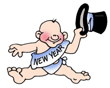 new year baby clip art | Art Design and Craft