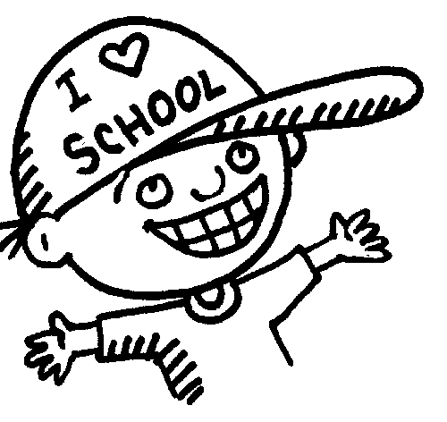 free black and white clipart classroom - photo #20