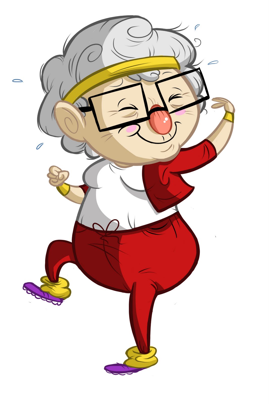 Cartoon Pictures Of Old Ladies - Cliparts.co