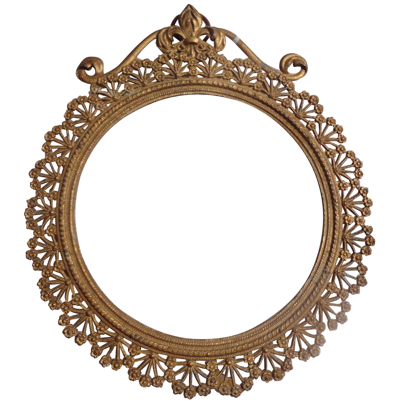 Lovely Art Nouveau French Gold Gilt Metal Frame from ...