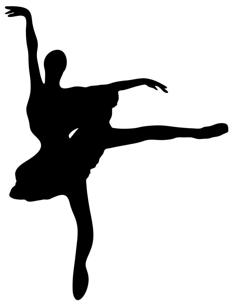 Ballet Dancer Silhouette - Cliparts.co