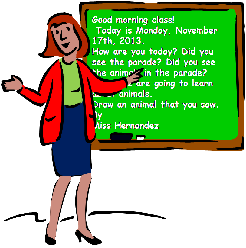A Teacher's Idea: Benefits of Morning Messages