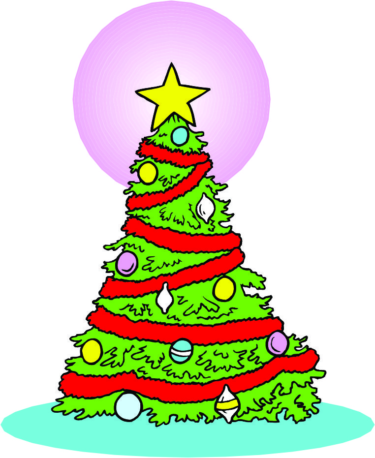 Cartoon Christmas Trees