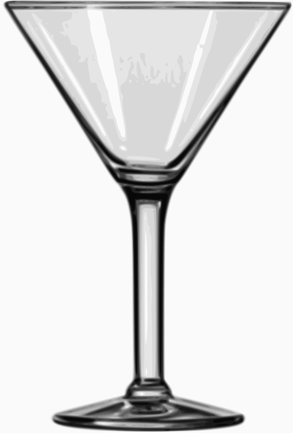 multiple wine glass - vector Clip Art