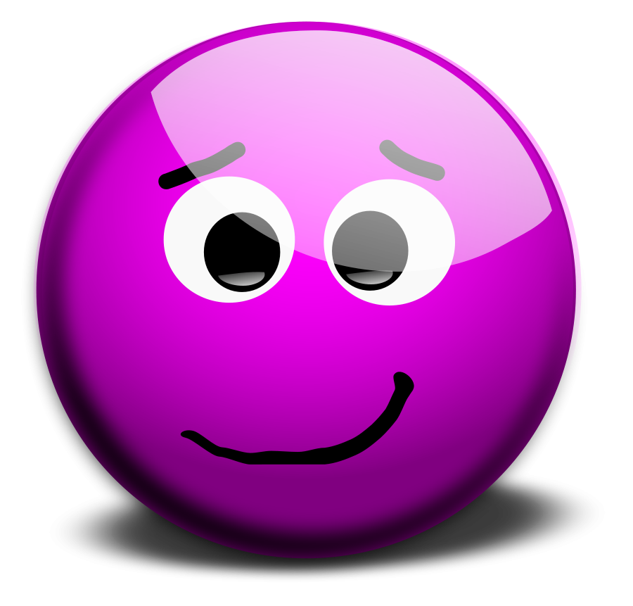 M Face Purple smileys SVG Vector file, vector clip art svg file ...