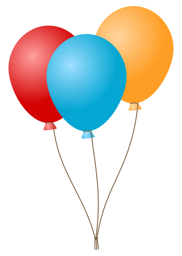 OnlineLabels Clip Art - Balloons