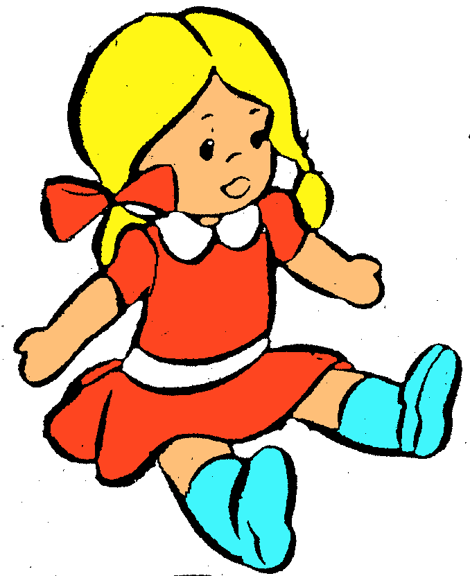 clipart of a doll - photo #1