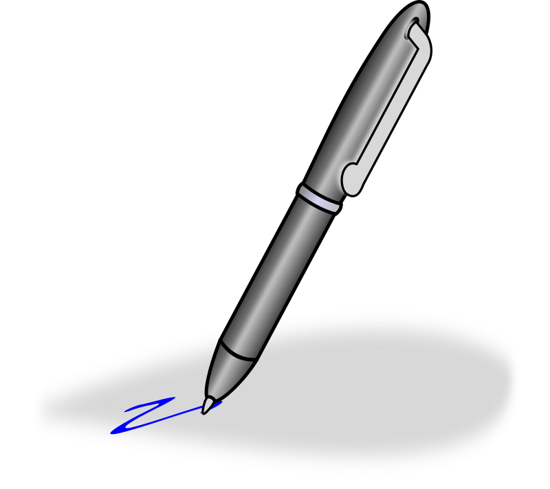 Free to Use & Public Domain Pen Clip Art