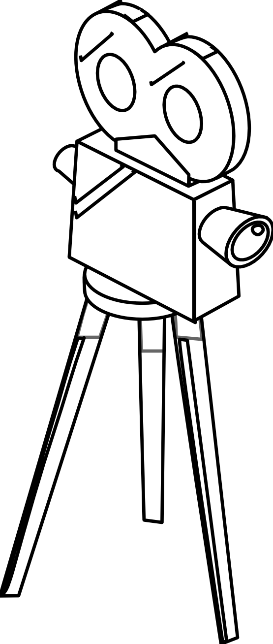 movie camera Colouring Pages (page 2)