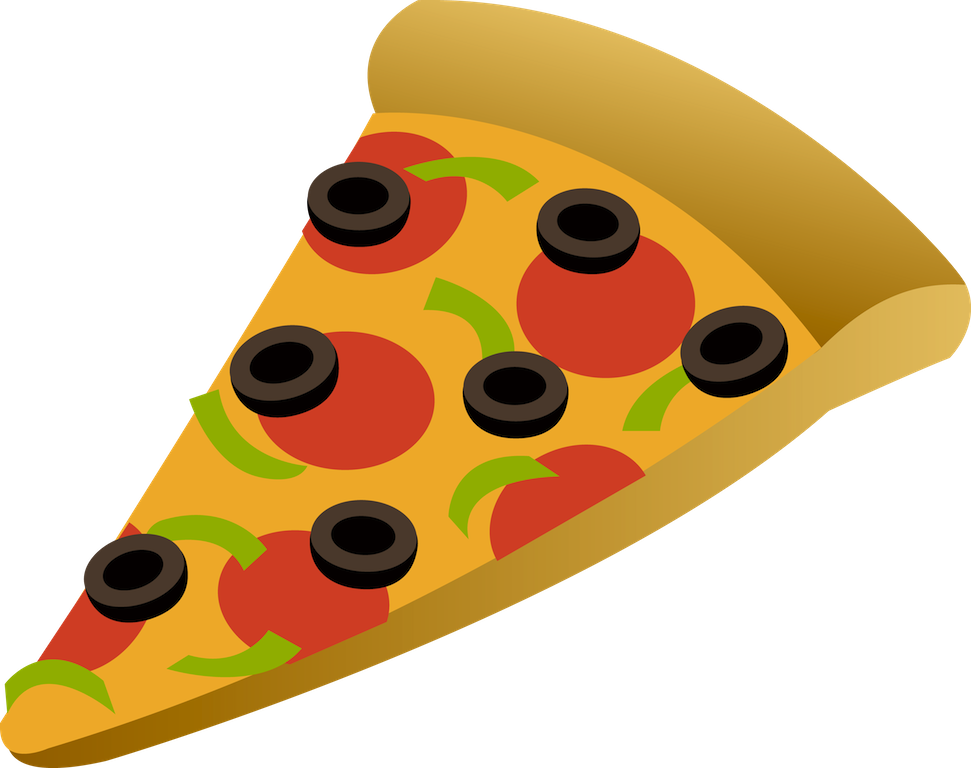 Half Pizza Clipart