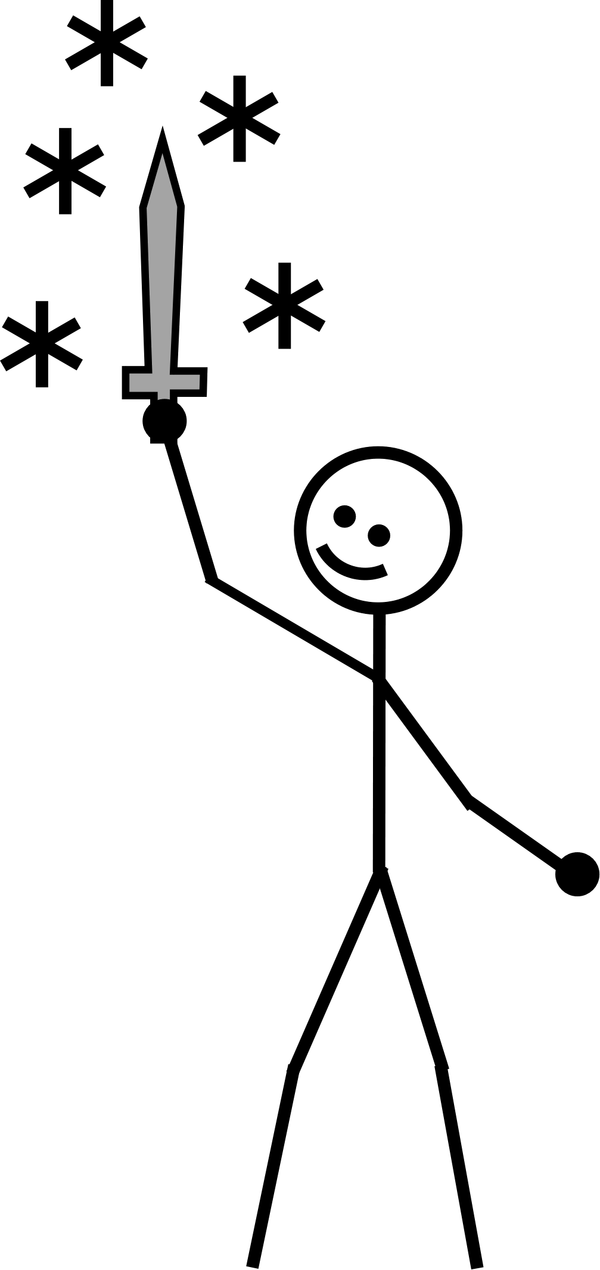 Mystic Knight stick figure by WRPIgeek on deviantART