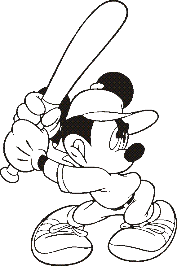 Mickey Clipart Black And White