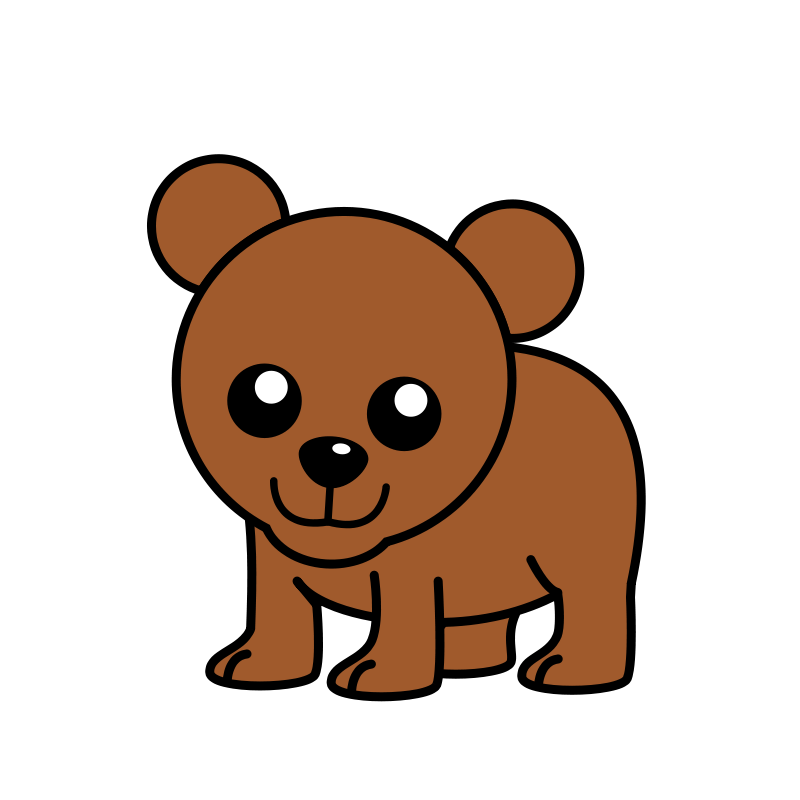 Grizzly bear Free Vector / 4Vector