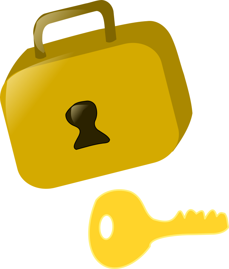 Lock and Key large 900pixel clipart, Lock and Key design ...