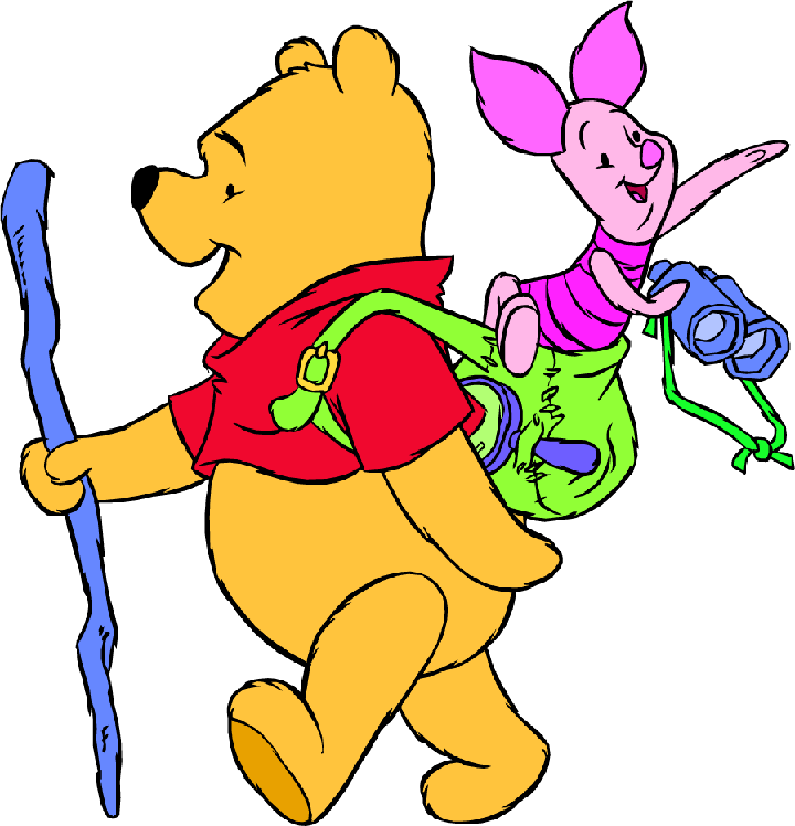 Pooh & Piglet Clipart
