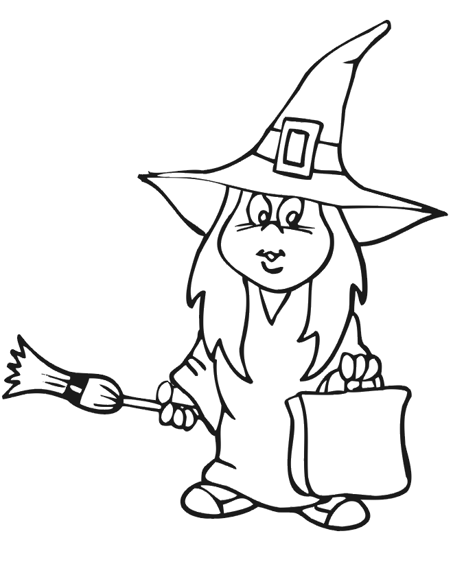 Halloween Cartoon Witches - Cliparts.co